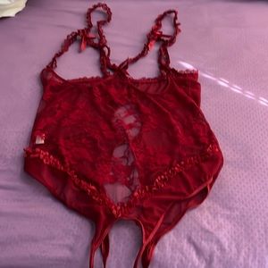 Lingerie. Open crotch. Open breast